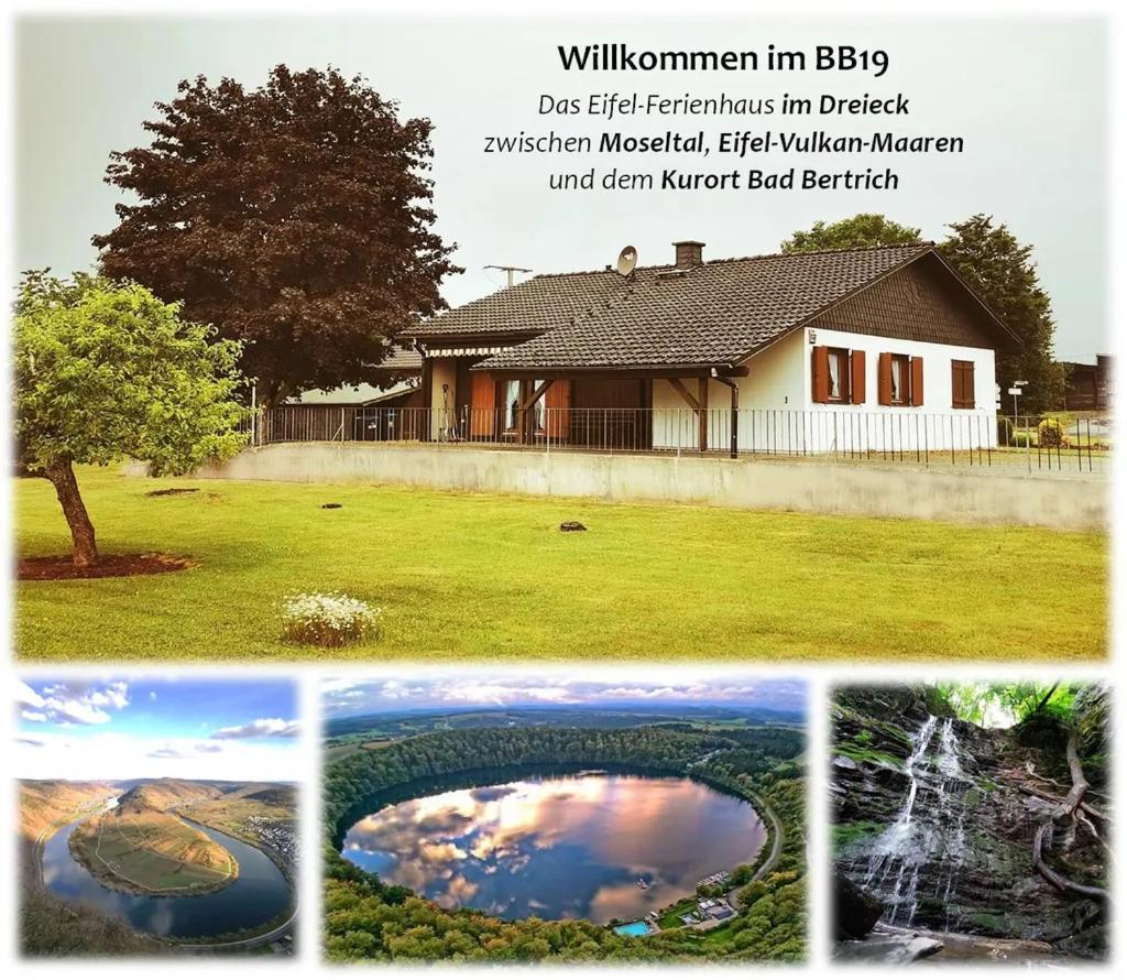 Bb19 Eifel-Ferienhaus Am Moseltal Mit Saunahaus Beuren  Екстер'єр фото